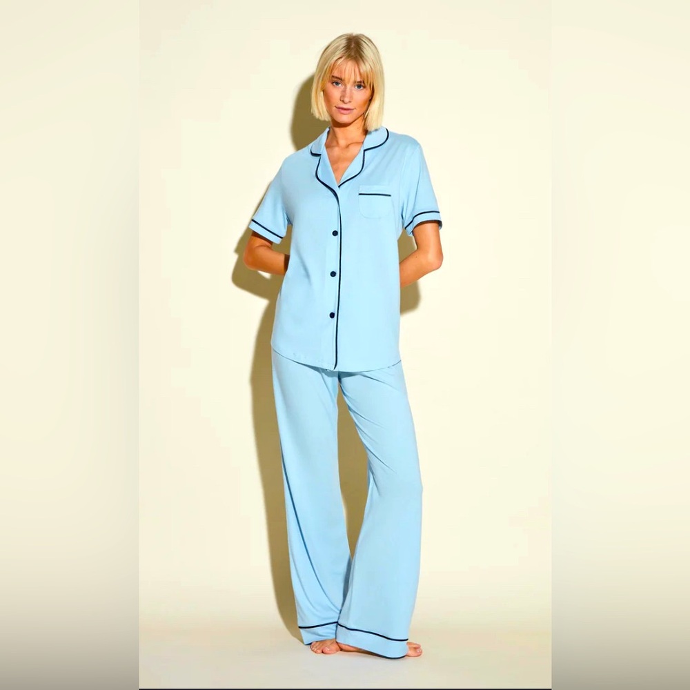 NWT Cosabella Bella Pajama Set, Light Blue, Size M